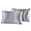 Envelope Closure Silk Satin Pillowcase Standard Pillow Cases